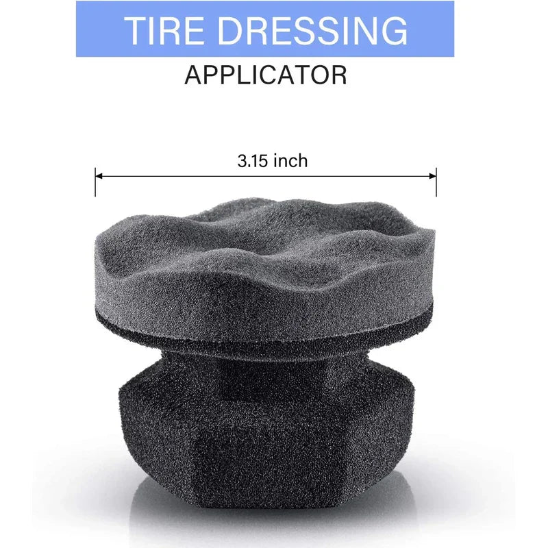 1 Pcs Tire Sponge Applicator Tire Shine Applicator