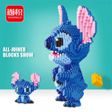 2300Pcs+ Mini Bricks Toys Stitch Diamond Building Block