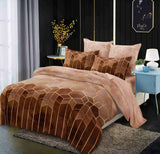 2/3 Pcs Luxury Duvet Cover Set Fashion Geometry