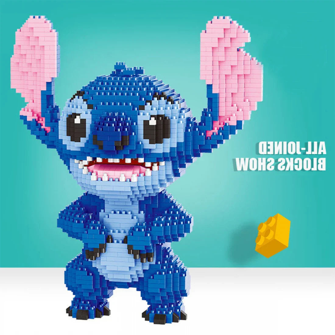 2300Pcs+ Mini Bricks Toys Stitch Diamond Building Block