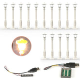 15pcs City Street Light Led (10 in USB