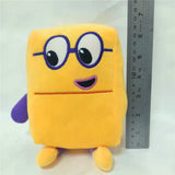 10pcs Cartoon number Plush Doll Toy Educational Stuffed