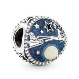 10Pcs/lot Hot Sale Star Moon Astronaut Charms Beads