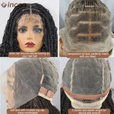 32 Boho Box Braid Wigs Curly Braided Full