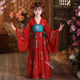 Ancient Kids Traditional Dresses Chinese Outfit Girls Costume