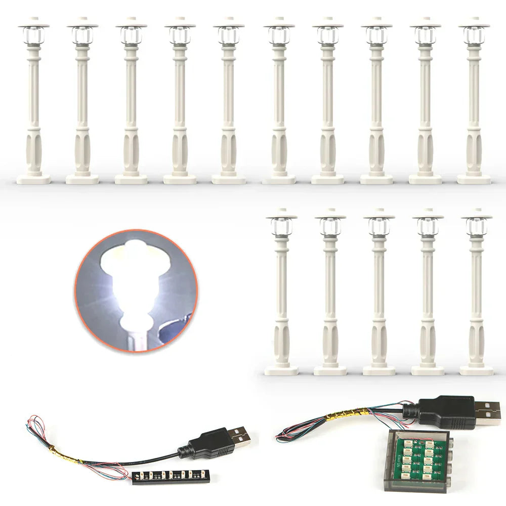 15pcs City Street Light Led (10 in USB