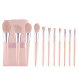 11PCS Makeup Brush Set Pink Girl Super Soft