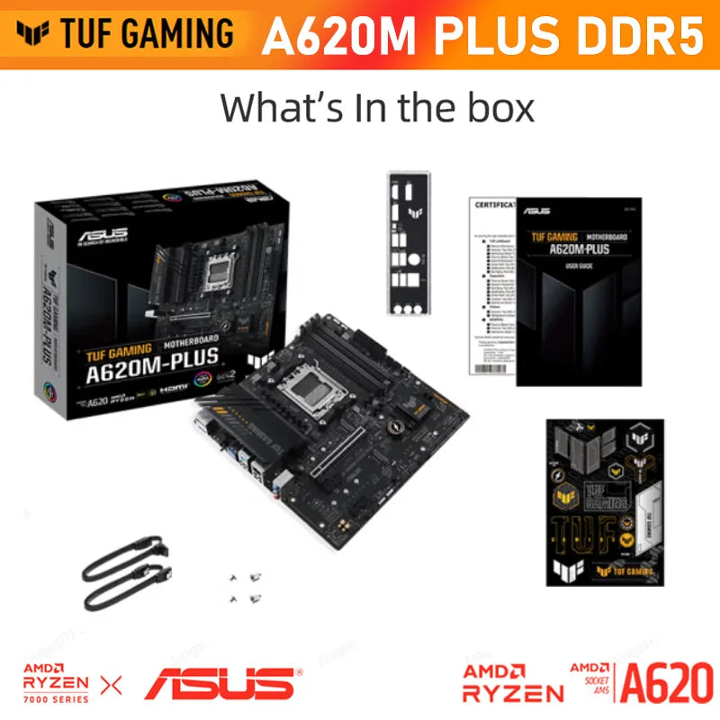 AMD AM5 R5 7600X CPU + ASUS TUF