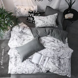 3pcs Duvet Cover Set with Pillow Case Double