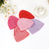 20/80pcs Children Elastic Crochet Knitting Nightcap Soft Crochet