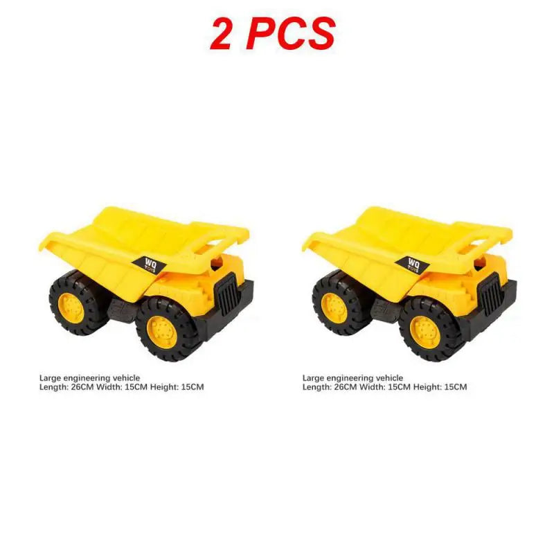 1/2PCS Kids Engineering Truck Car Toy Snow Beach