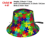 Autism Awareness Beanies Knit Hat Puzzled Game Brain