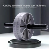 Useful Steel Pipe Abdominal Fitness Gym Exercise Roller